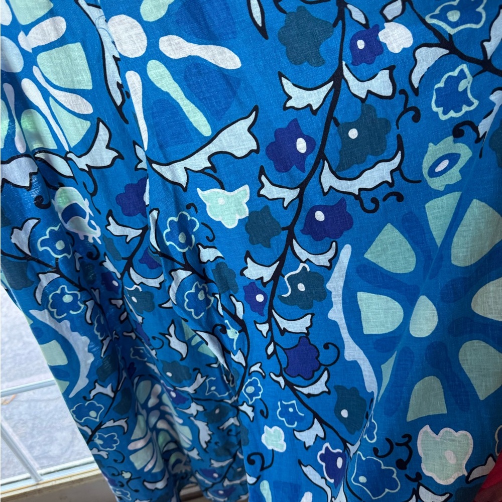 Target Blue and White Floral Jumper ( Palooza style) - Picture 2 of 6